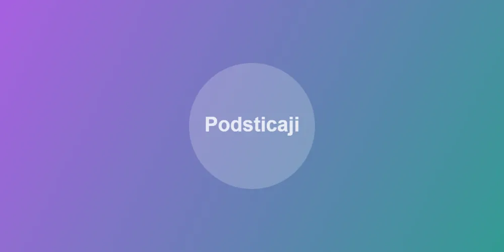 Podsticaji za male biznise